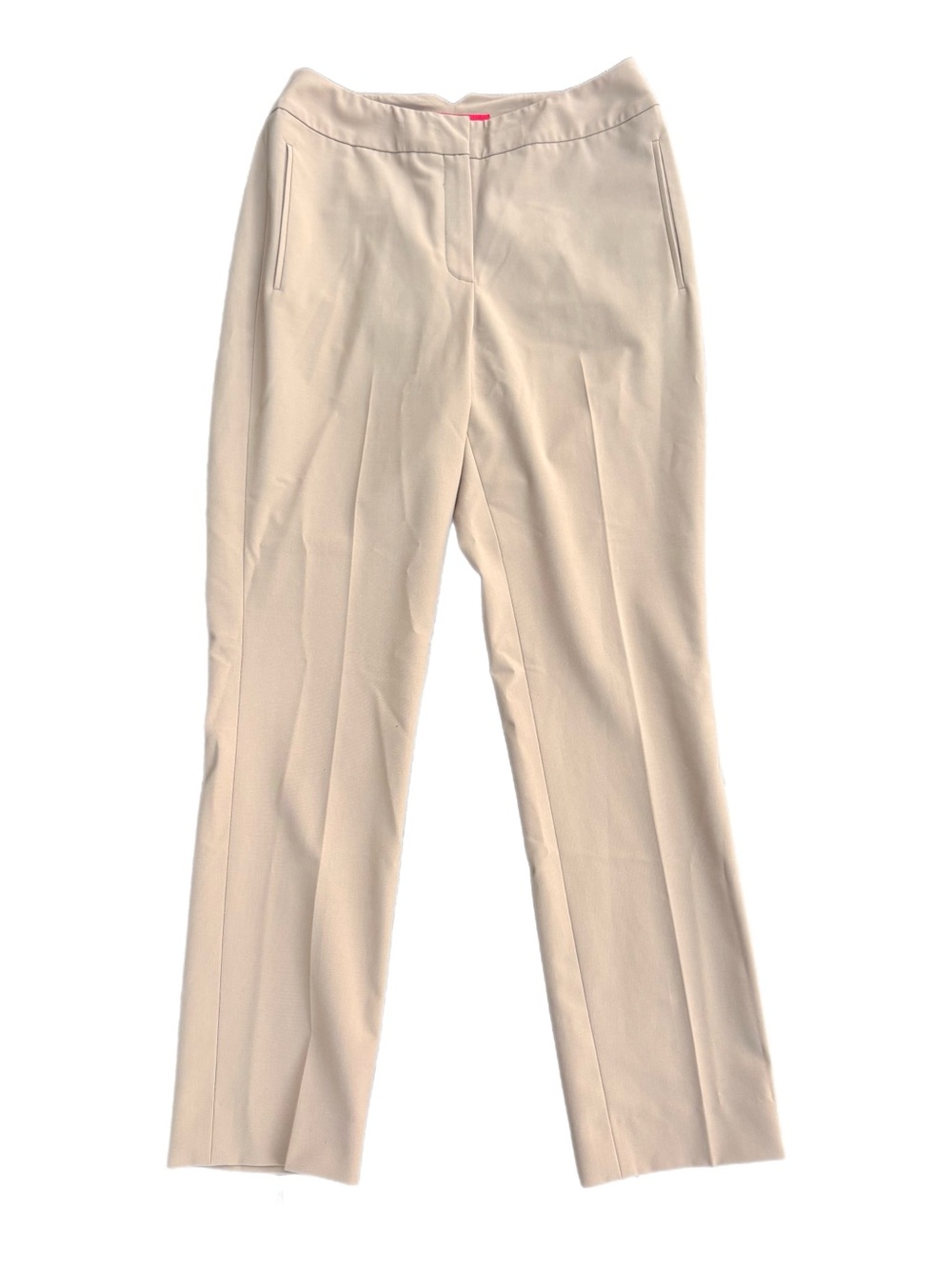 Anne Klein | Low Rise Straight Leg Stretchy Trouser Pants